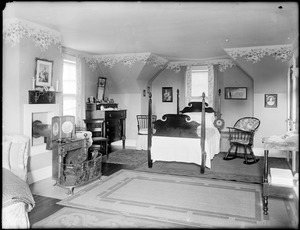 Miss E.L. Grant bedroom, 46 Hawthorne Road, Brookline