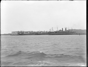 French ship with President Wilson aboard