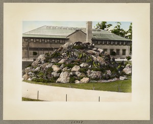 Rock Garden with Bird House in the background, Franklin Park