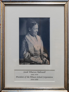 Sarah Wharton Hallowell, 1846-1934
