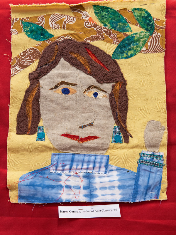 Quilt portrait Karen Conway - Digital Commonwealth