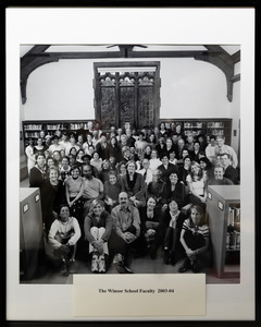 The Winsor School faculty 2003-2004