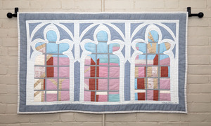 Quilt by Alum in Fountain Room