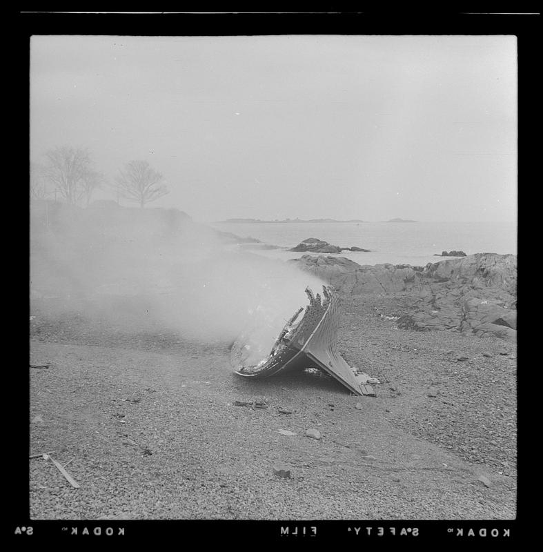 Marblehead, hurricane damaged boats