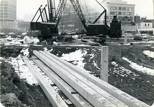 5 Cambridge Center pile driving