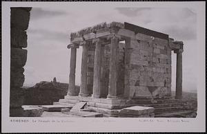 Athènes. Le Temple de la Victoire