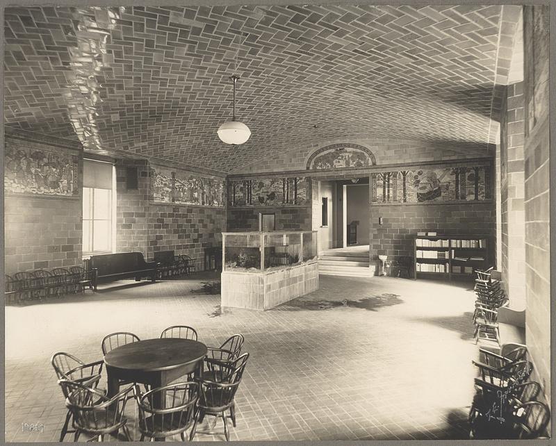 Boston, Forsyth Dental Infirmary, interior, children's room