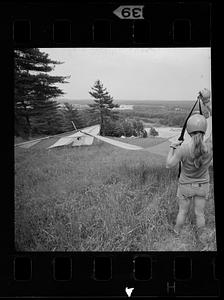 Hang glider in Franklin Park, Dorchester
