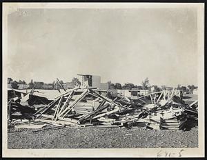 This Rubble was the huge screen at the Weymouth Drive-In Theater on Rte. 3A--until knocked over by Hurricane Donna's winds.