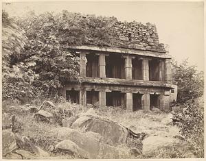 Two-storeyed Jain temple in Fort Aihole