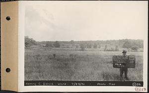 Contract No. 21, Portion of Ware-Belchertown Highway, Ware and Belchertown, land of Henry C. Davis, Plan No. S-5 Ware, Mass., Jul. 23, 1931