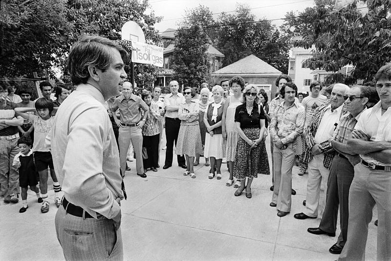 Senator Tsongas in Winthrop