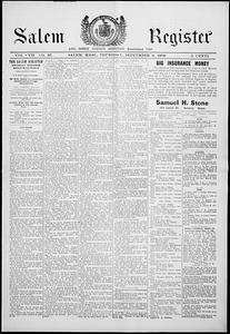 Salem Register and Essex County Mercury