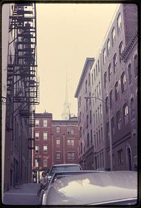 Henchman Street, Boston North End from Commercial St.