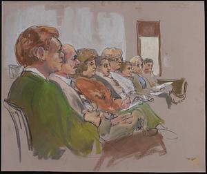 Courtroom scene
