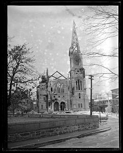 Church ruins, Jamaica Plain