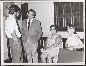 Mr. & Mrs. Harold Lewis and daughter Christine
