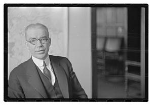 Eliot Wadsworth, Pres. Of Chamber of Commerce