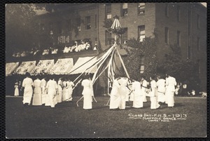 Class Day - F.N.S. 1913 - maypole dance -