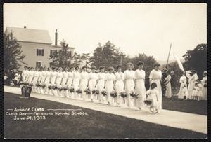 Advance class - Class Day - Fitchburg Normal School June 21, 1913