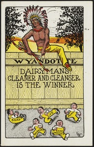 Wyandote Dairyman's Cleaner and Cleanser is the winner.
