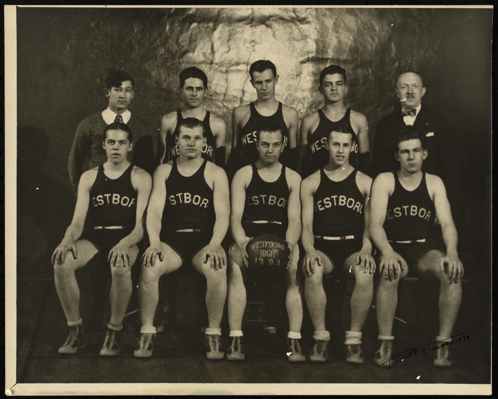 Photograph [realia], 1931 boys basketball