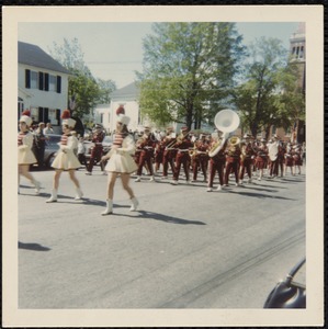 Sports memorabilia/photograph [realia], marching band