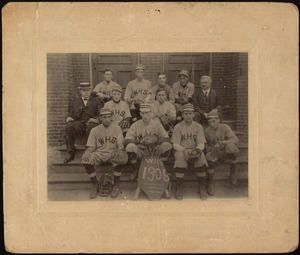 Photographs [realia], 1906 baseball team