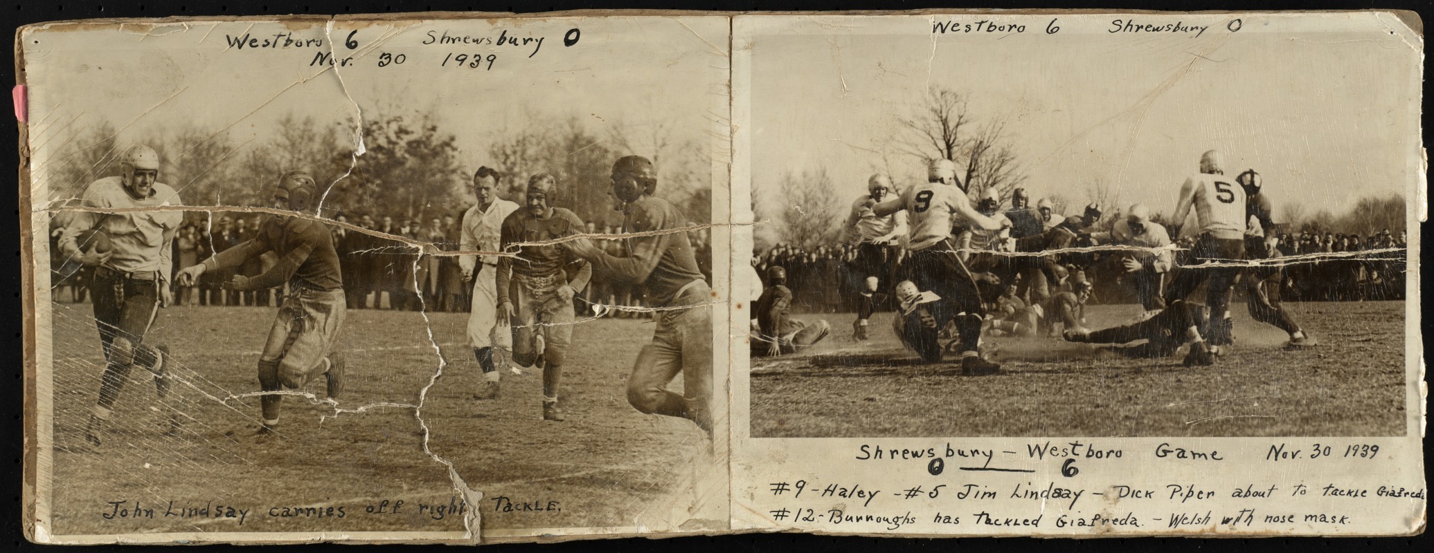 Photographs [realia], Westborough vs. Shrewsbury