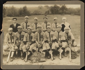 Photographs [realia], 1914 baseball team