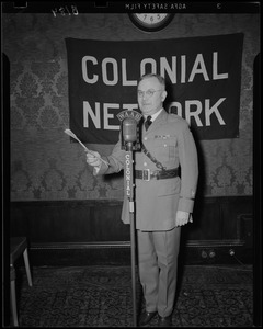 Massachusetts State Guard officers at WAAB