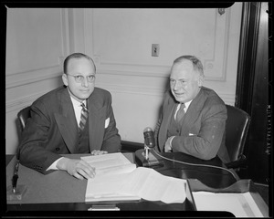 A. N. Armstrong and Melville D. Liming at the Chamber of Commerce