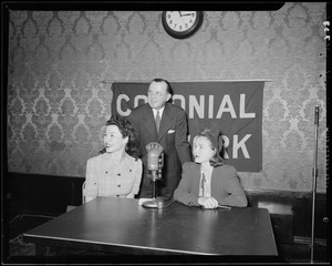 WAAB, Howard Pierce and Parson, Ruth Moss