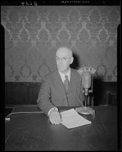 Senator Charles Tobey at WAAB