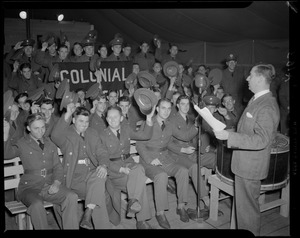 Soldier's Quiz, with WAAB's Jack Stanley, at Camp Edwards