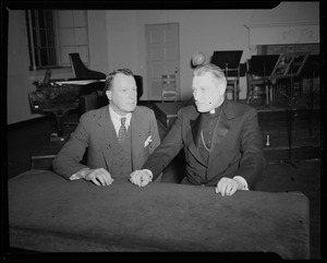 Frederic C. Church and Archbishop Richard J. Cushing