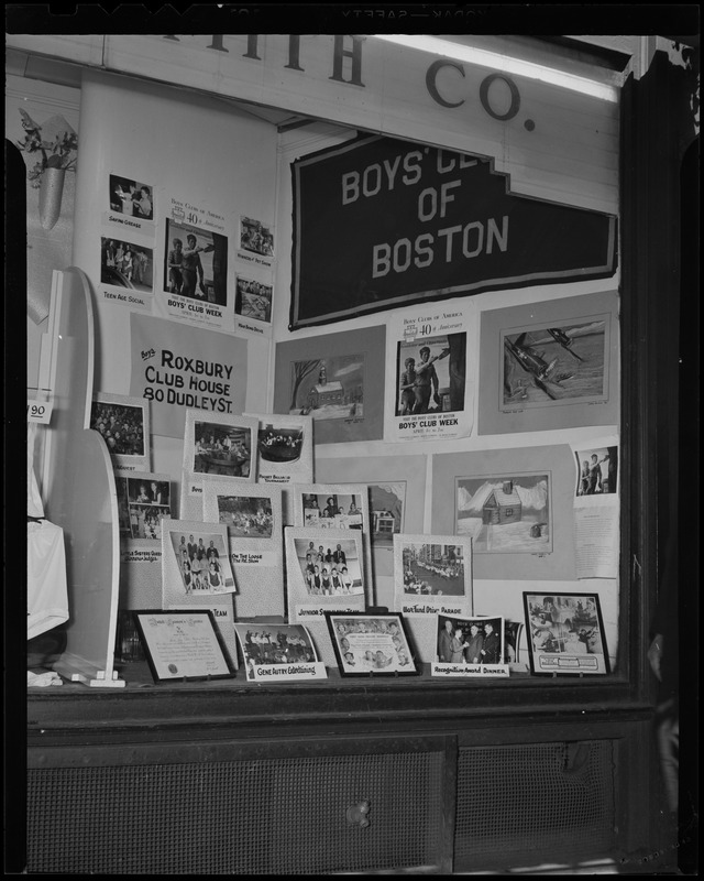 Boys' Club of Boston Roxbury Club House window