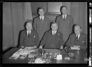 Five chairmen, including Ralph Lowell and Lawrence Coolidge