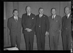Five chairmen, including Ralph Lowell and Lawrence Coolidge