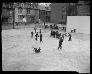 Boys' Club, skating, South Boston