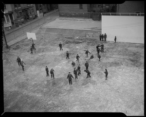 Boys' Club, skating, South Boston