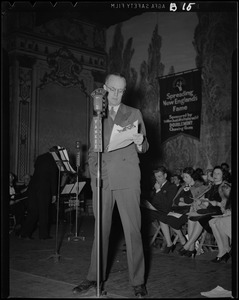 Unidentified man on Spreading New England's Fame