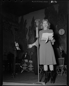 Unidentified woman on Spreading New England's Fame