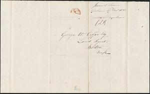 Josiah Pierce to George Coffin, 17 December 1832