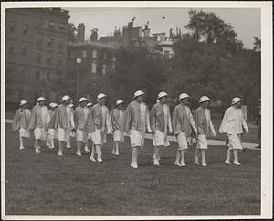 Tercentenary, Lowell Cadets