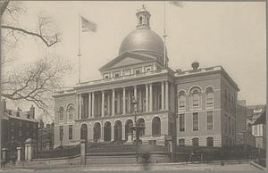 State House (new), exterior, Charles Bulfinch, architect