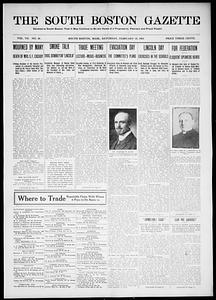 South Boston Gazette, February 15, 1913