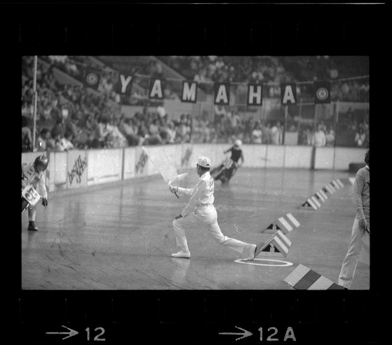 Motorcycle races at Boston Garden, Boston