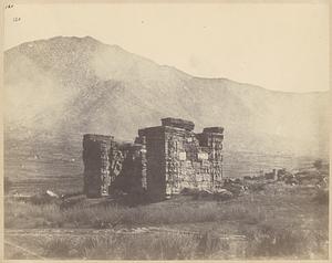 View of ruins of Avantiswami Temple, Awantipora, India