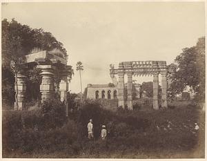 Gateway & part of temple ruins [Warangal, Hyderabad]